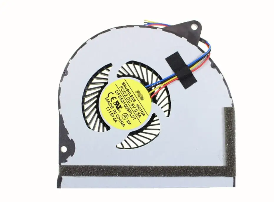 

Новинка для Lenovo IdeaPad Z710 для FCN FCC2 DFS531005PL0T для ADDA AB07505HX110B00 00G700 3Pin 3-проводной Вентилятор охлаждения процессора