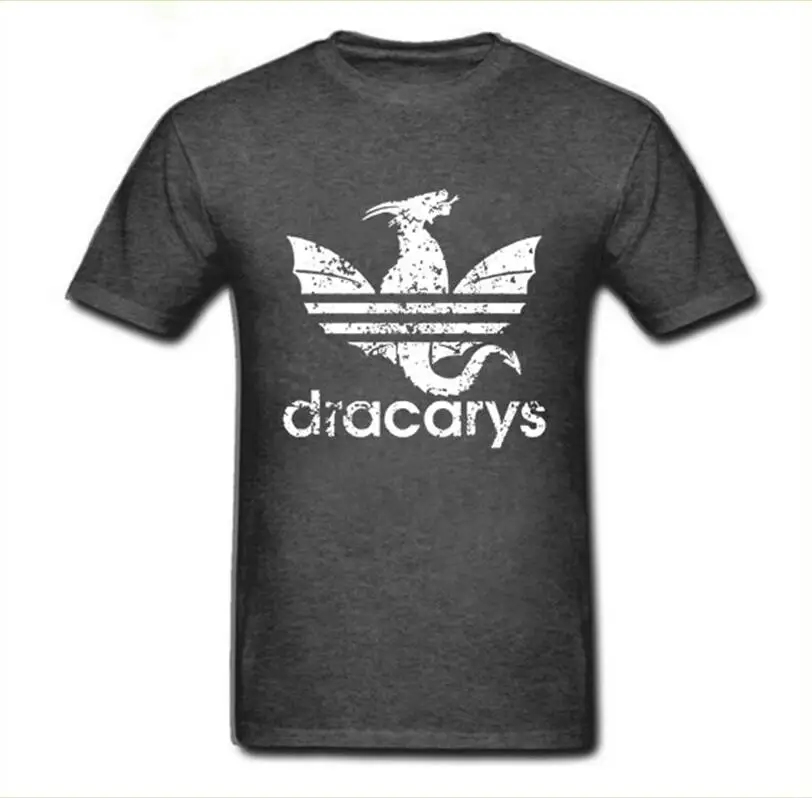 Dracarys Спортивная Игра престолов Унисекс Взрослые пользовательские футболки harajuku