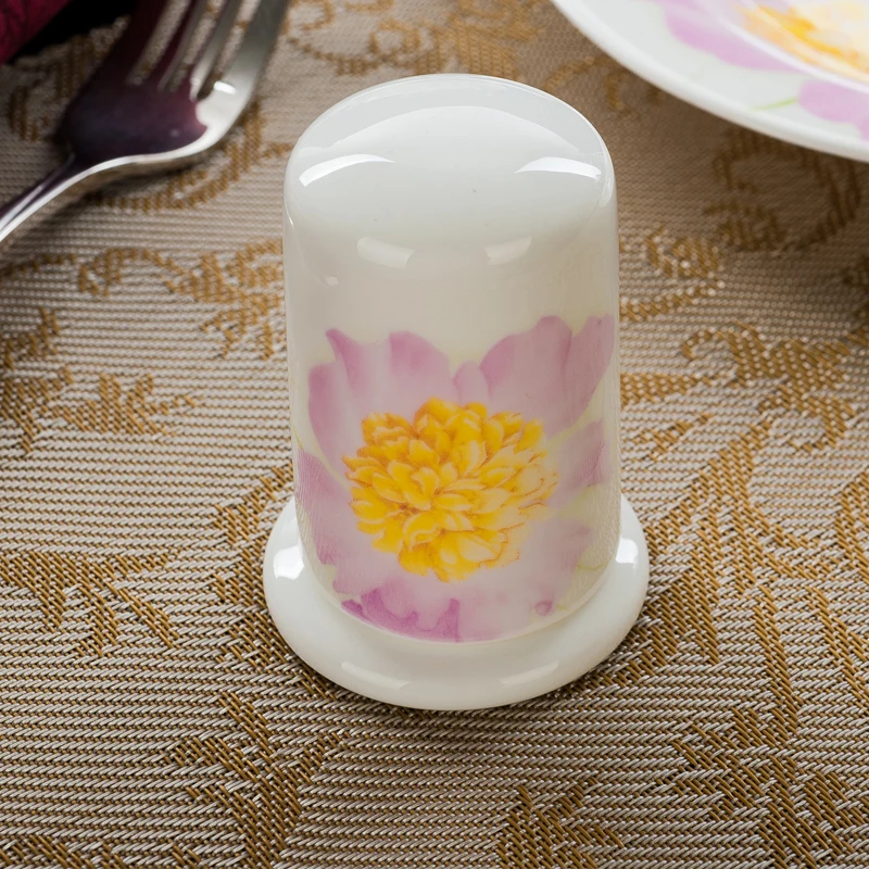 Bone China Tableware Export Korea Pastoral Elegant Attachment Creative Ceramic Toothpick Holder Household Box LO95613 |