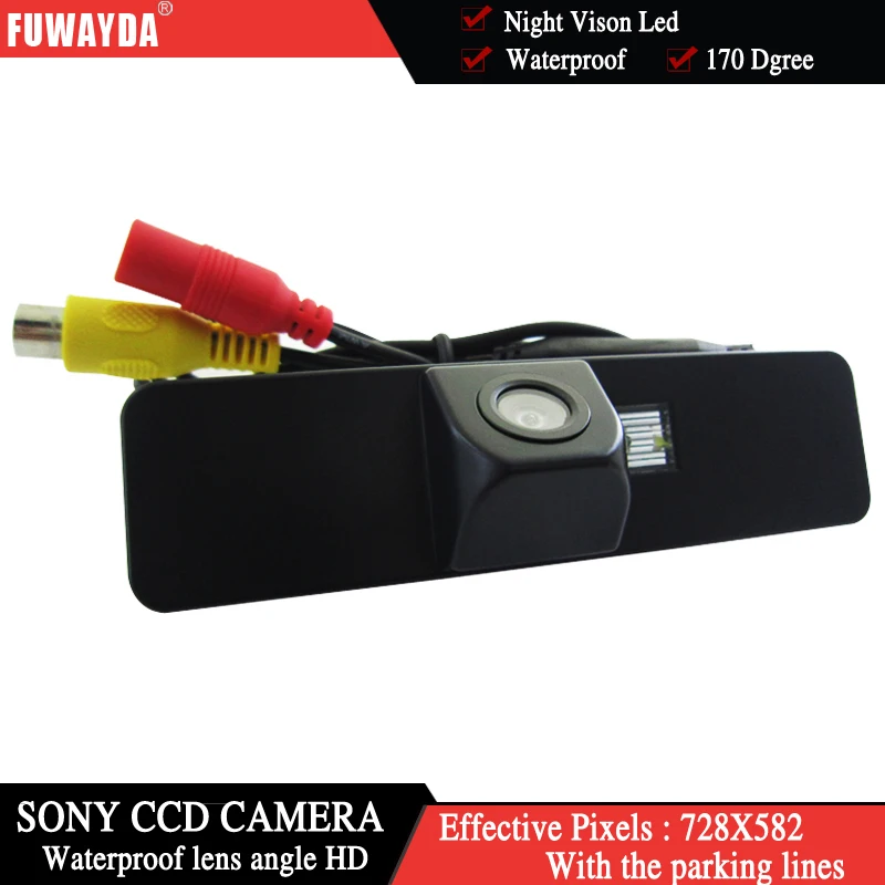 Автомобильный Реверс FUWAYDA для SONY CCD HD заднего вида парковочная безопасная камера