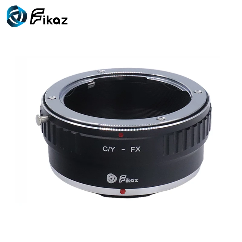 

Fikaz C/Y-FX Camera Lens Adapter Ring For Contax Yashica C/Y Lens to Fujifilm FX Mount X-Pro1 X-E1 X-M1 X-A1 X-E2 X-T1