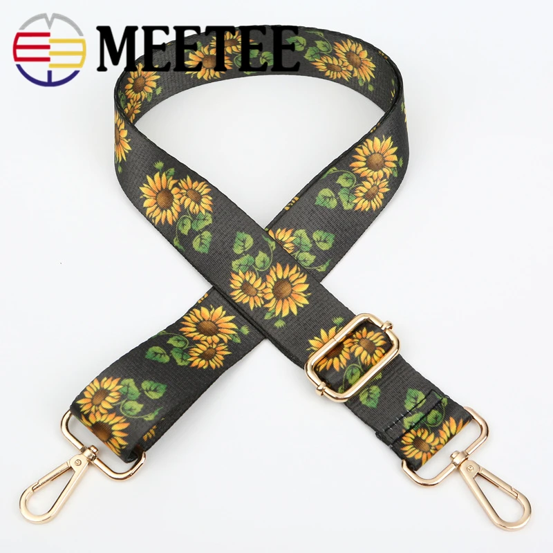 Meetee 1 шт Этническая Стиль красочные ремень Радуга сумка с наплечной лямкой