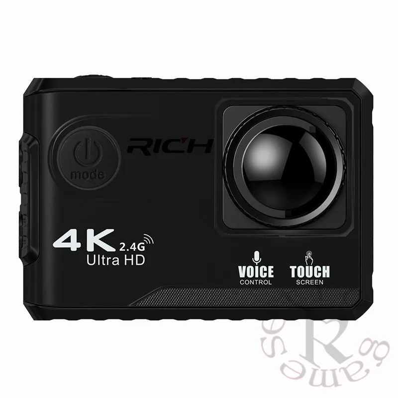 

DHL 4K Ultra HD Sports Action Camera with Touch Screen/ Voice Control/ Remote Control/ 2.4Ghz WiFi Free APP / GPS Positioning