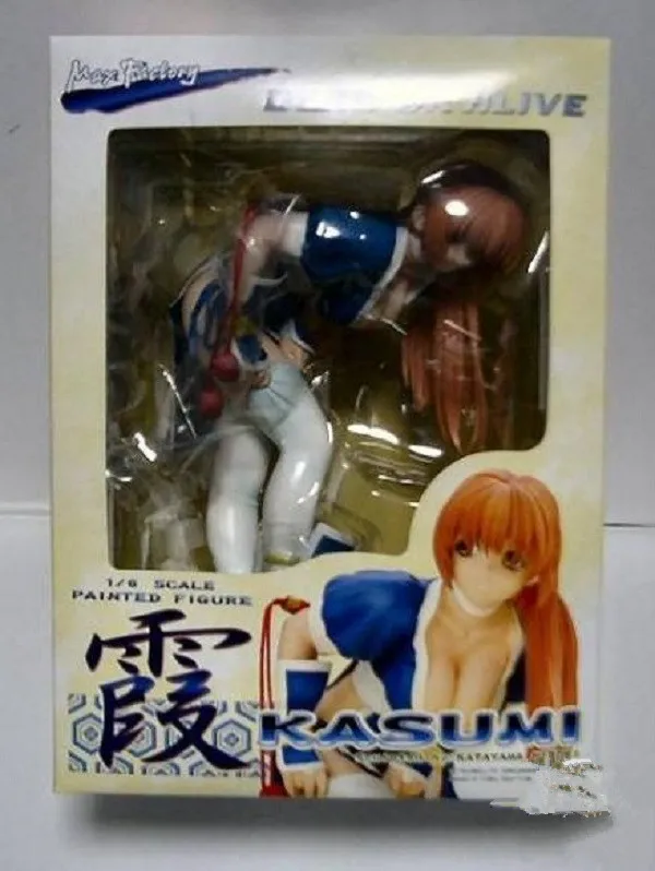 with box ALEN3 цвета японского аниме фигурка DOA: Dead or Alive Kasumi вариант C2 Ver 21 см сексуальная девушка ПВХ 1/6 масштаб коллекция моделей - Цвет: with box