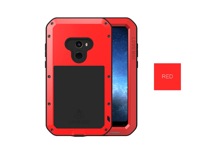 Любовь Мэй Горилла стекло металлический водостойкий Чехол для Xiaomi Mi X 2 S противоударный чехол для Xiaomi Mi Mix 2 крышка Капа чехол для телефона 5,99