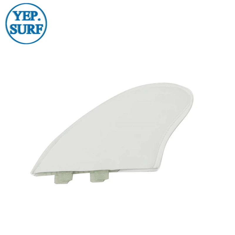 Surf Fins Keel Double Tabs White color Fiberglass Honeycomb twin fins set 2 pcs per Sell In Surfing KEEL surf | Спорт и развлечения