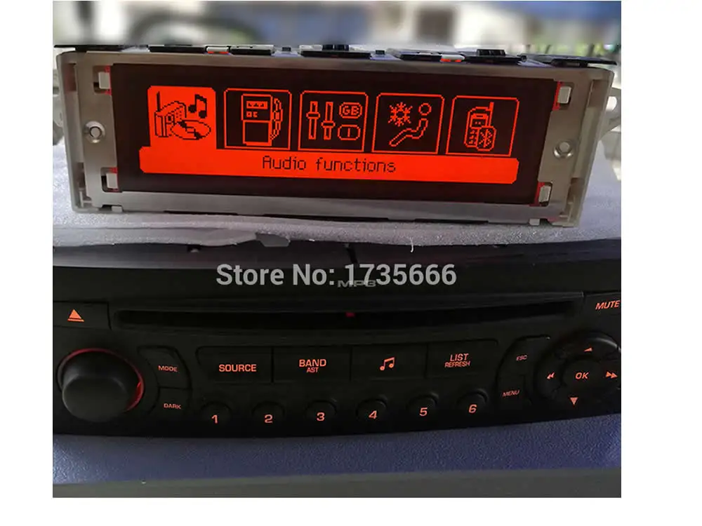 Оригинальный красный дисплей с поддержкой USB Bluetooth монитор состояния воздуха