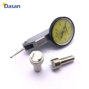 1 шт., индикатор для измерения циферблата 0-0,8 мм, 0,01 мм, вертикальный Аналоговый индикатор циферблата, ударопрочный водонепроницаемый индикатор