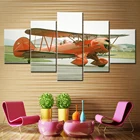 Картина на холсте HD UK Plane, 5 шт., настенная живопись, модульные обои, плакат, печать, домашний декор, бесплатная доставка