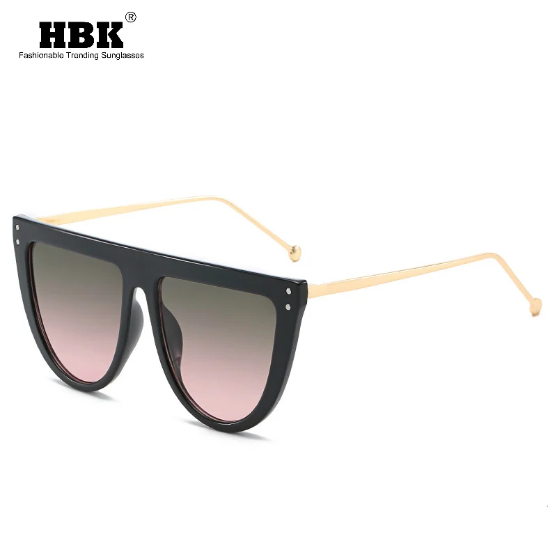 Солнцезащитные очки кошачий глаз женские цельные брендовые дизайнерские