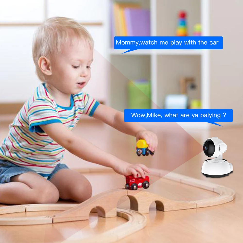 SDETER 1080P беспроводная Wi Fi камера безопасности IP CCTV Pet видеонаблюдения 720P P2P ночного