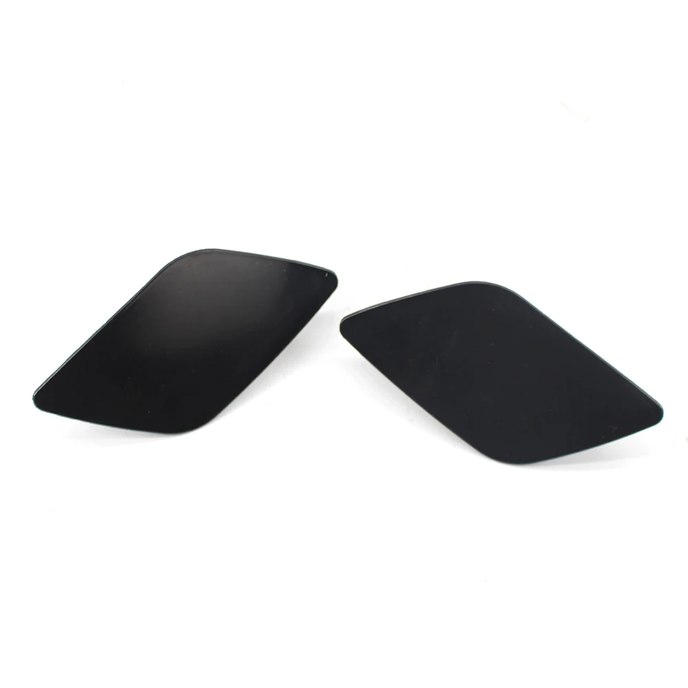 Одна пара переднего бампера L R крышка омывателя фар черного цвета для Audi A6 C6 Quattro S6