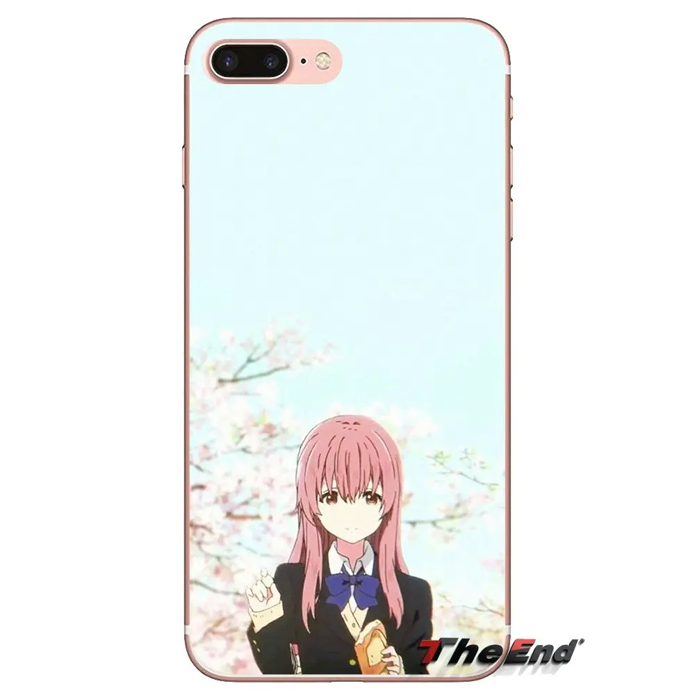 Мягкие прозрачные чехлы для iPod Touch Apple iPhone 4 4S 5 5S SE 5C 6 6S 7 8 X XR XS Plus MAX anime A Silent Voice |