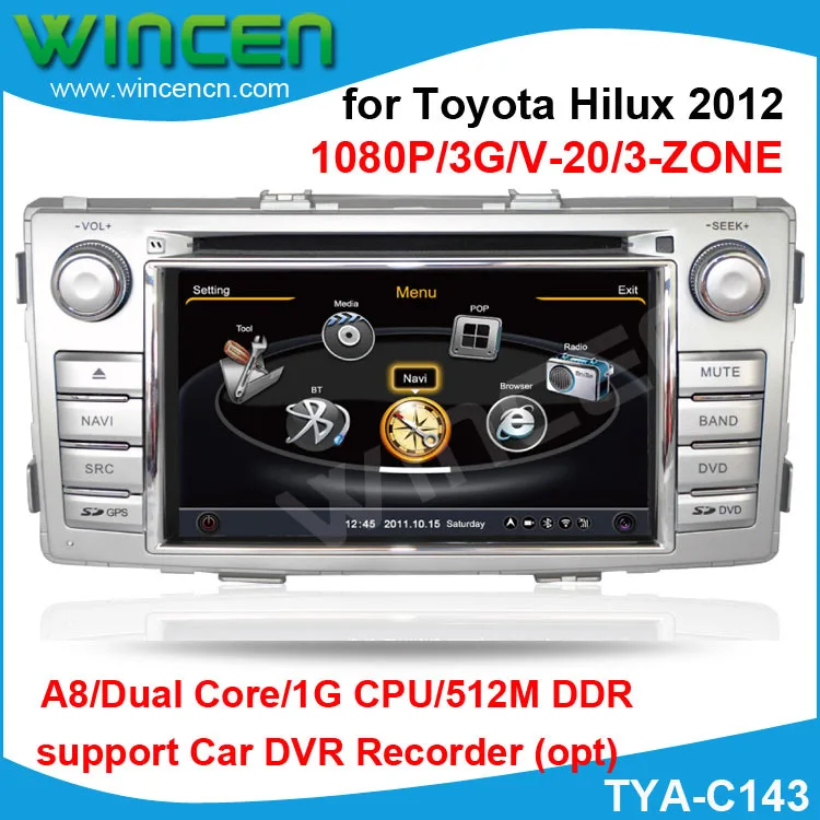 S100 A8 двухъядерный 6 2 &quotАвтомобильный GPS для Toyota Hilux 2012 1 ГБ процессор 512 М DDR V-20
