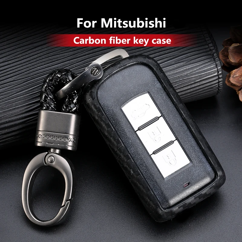 Аксессуары из углеродного волокна Защита смарт ключ Чехлы Набор для