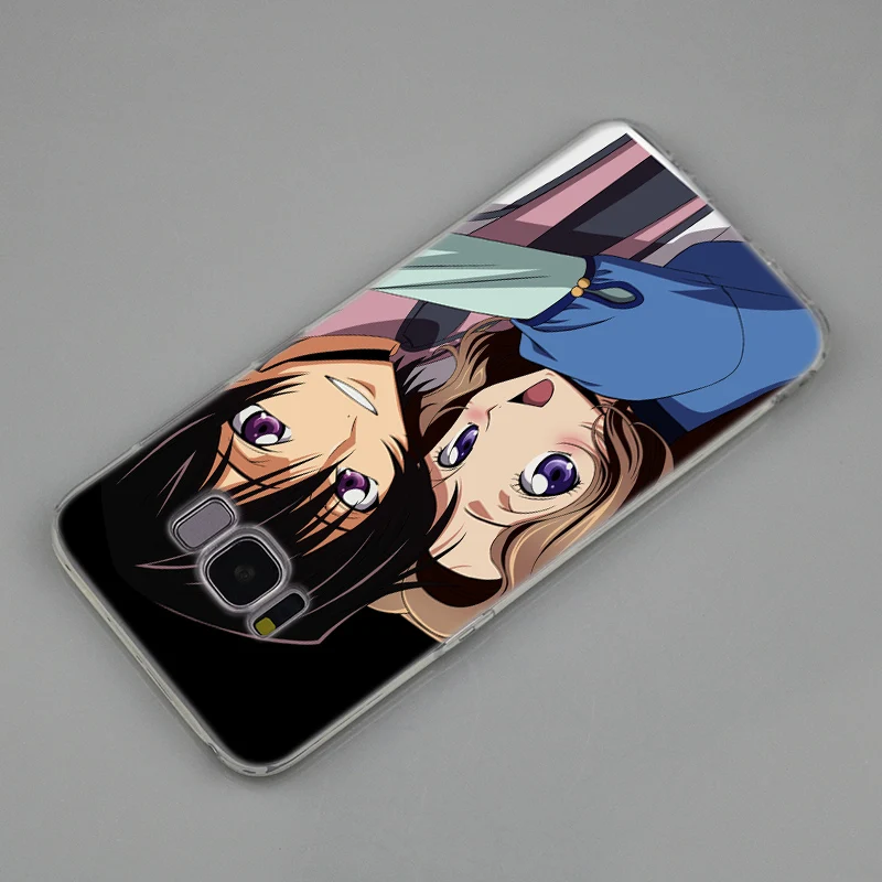 Силиконовый чехол с аниме кодом Geass Lelouch для Samsung Galaxy Note 10 Plus S8 S9 S10 5G S6 S7 Edge S5 S10e 5