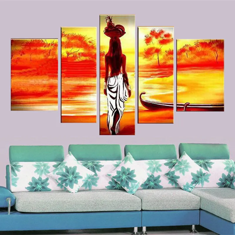 Акриловая сексуальная фигура в Стиле Ню холст картины стены Искусство домашний