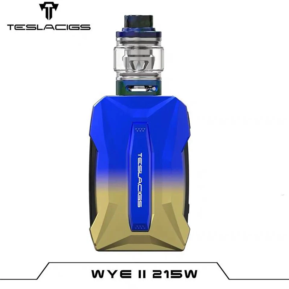 Оригинальный Tesla WYE II TC набор Teslacigs 2 комплект wth бак из смолы 4 мл/6 мл TS XX/TS 120X