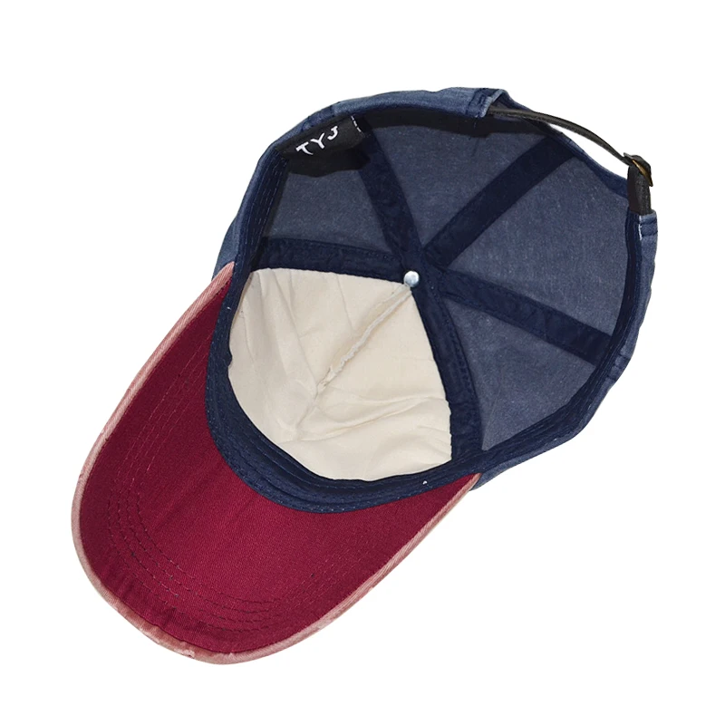 wholsale brand cap baseball fitted hat Casual gorras 5 panel hip hop snapback hats wash for men women unisex | Аксессуары для