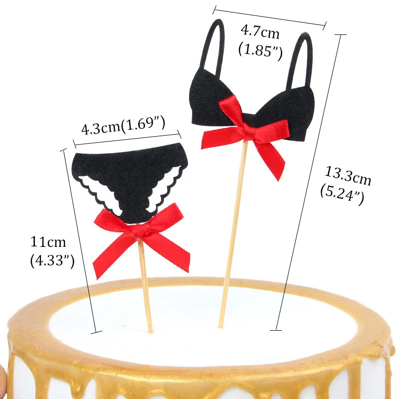 Свадебное украшение для торта ко дню рождения верхушка бикини флаги один