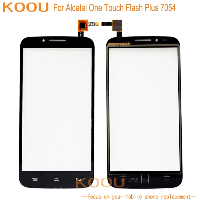 Сенсорная панель мобильного телефона для Alcatel One Touch flash Plus 7054 T OT7054T ot7054 кодирующий
