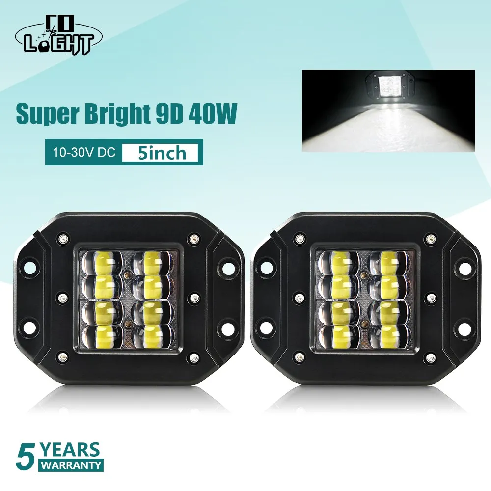 Фото CO LIGHT Super Bright 9D 80W Led Work светильник 12V 5 