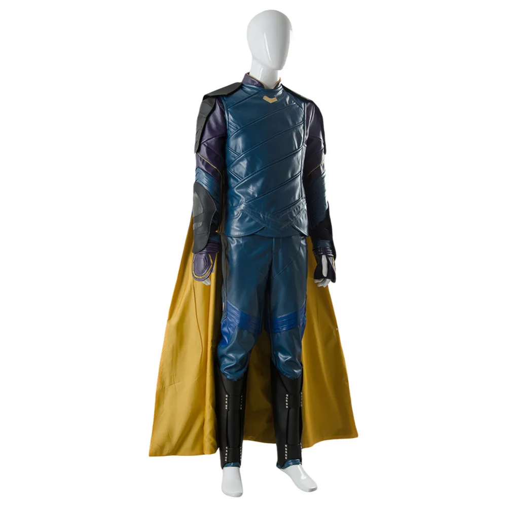 Thor Ragnarok Loki Laufeyson костюмы для косплея 3rd Blue Arena на Хэллоуин полный комплект с
