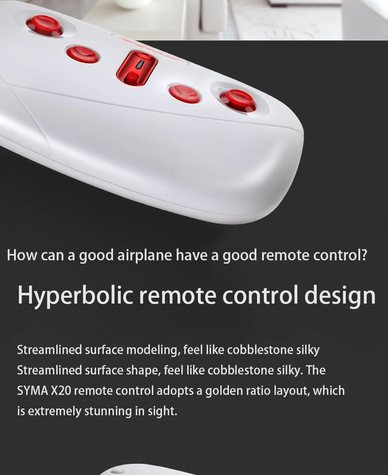 SYMA X20 4-канальный мини БПЛА дистанционного управления интеллигентая(ый) высота 3D падения с гиперболические пульт дистанционного управления