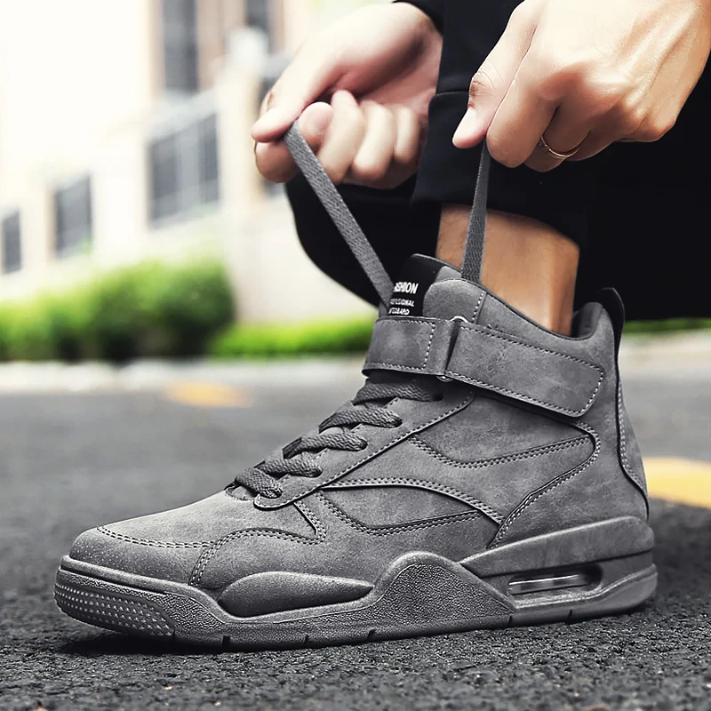 Мужские вулканизированные кроссовки зимняя амортизирующая повседневная обувь