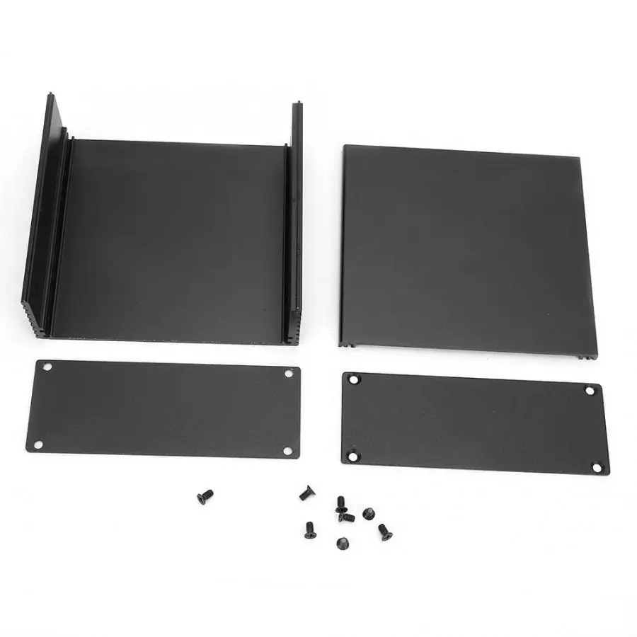 Печатная плата PCB инструмент Алюминиевый AlloyCooling Box DIY корпус для электронных проектов чехол Скраб для проводки DIY