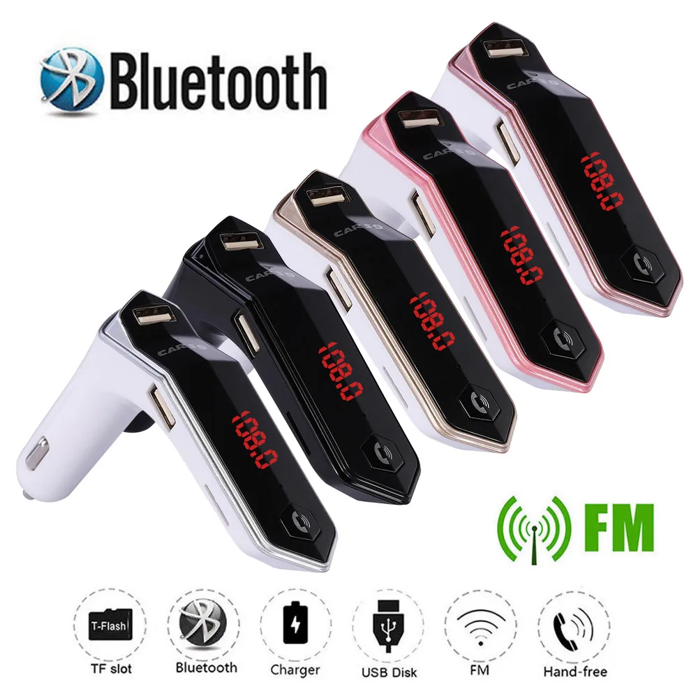 Car Auto Multifunction Wireless mp3 FM Transmitter Bluetooth Hands-free LCD MP3 Player Radio Adapter Kit Charger Vintage # | Автомобили и