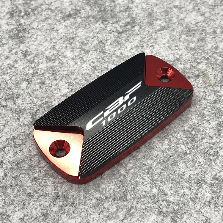 Комплект из 2 предметов черный + красный ЧПУ бачок тормозной жидкости для