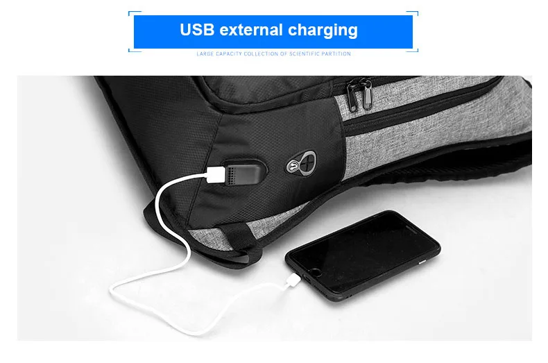 Мужские многофункциональные рюкзаки с зарядкой от usb 15,6 дюймов рюкзаки ноутбука, модные мужские рюкзаки для подростков, рюкзак сумка мужская через плечо анти вор рюкзак мужской сумка через плечо путешествий