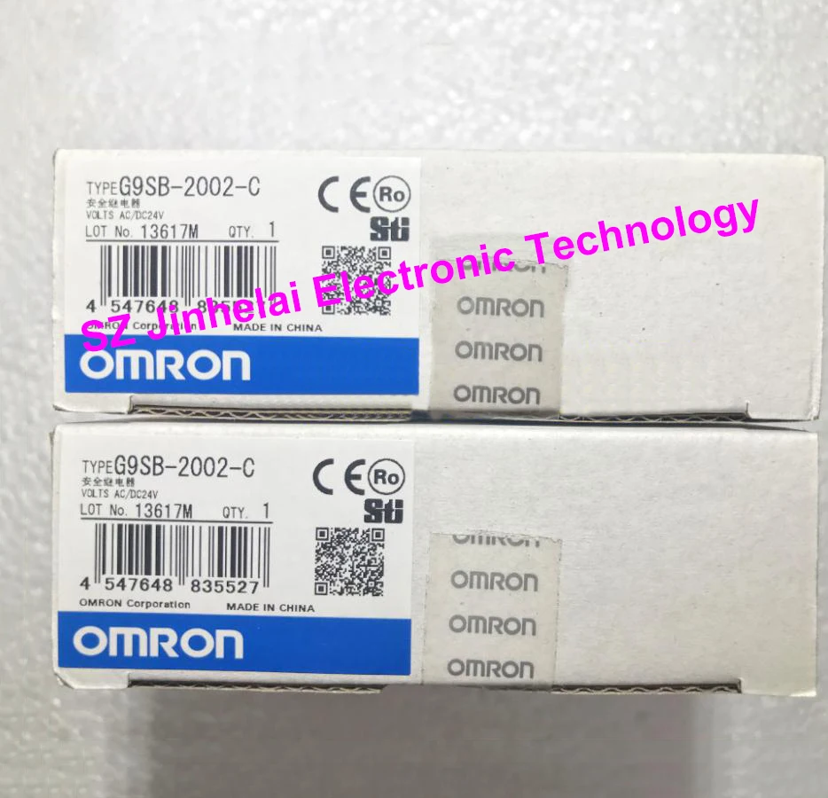 

Новое и оригинальное реле безопасности OMRON G9SB-2002-C OMRON AC/DC24V