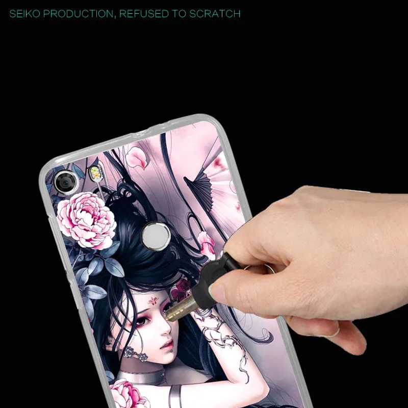 Alcatel Idol 5 5.2 inch Case Soft Silicone Patterned Cover for Fundas Cases Phone Coque |