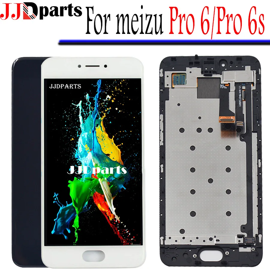 Super AMOLED 100% протестированный для Meizu Pro 6 ЖК дисплей сенсорный экран дигитайзер в