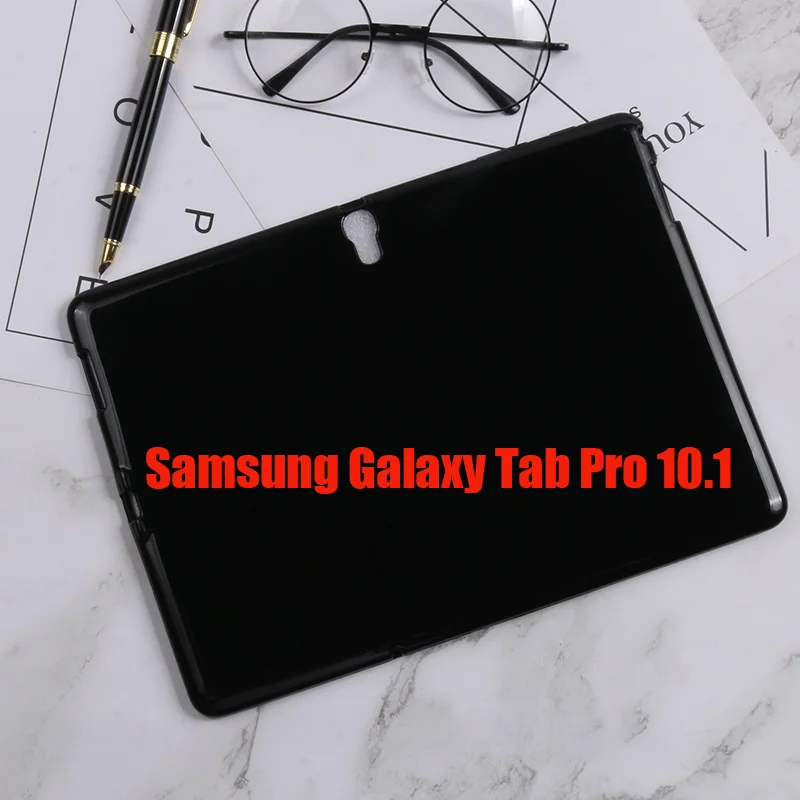 Настольный чехол для Samsung Galaxy Tab Pro 10 1 SM T520 T525 T521 черный мягкий ТПУ гель силиконовый