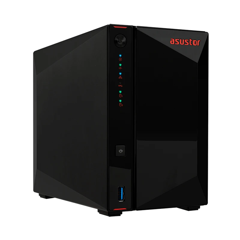 ASUSTOR AS5202T 2 bay nas сервер nfs сетевое хранилище облачное файловый 3 года