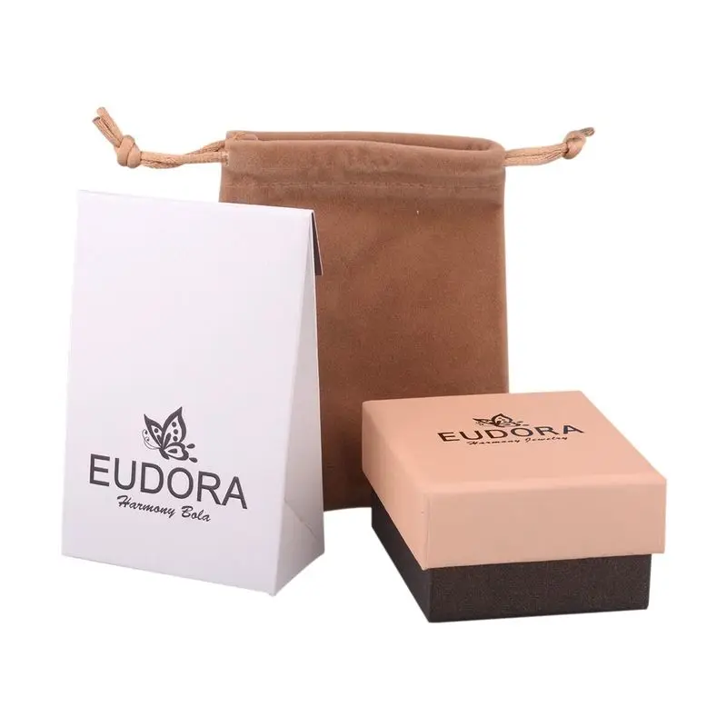 

Eudora Silver-plated Copper Rings Cubic Zirconia Heart Love ring Female Fashion Charm Jewelry Gift for Lover anneaux