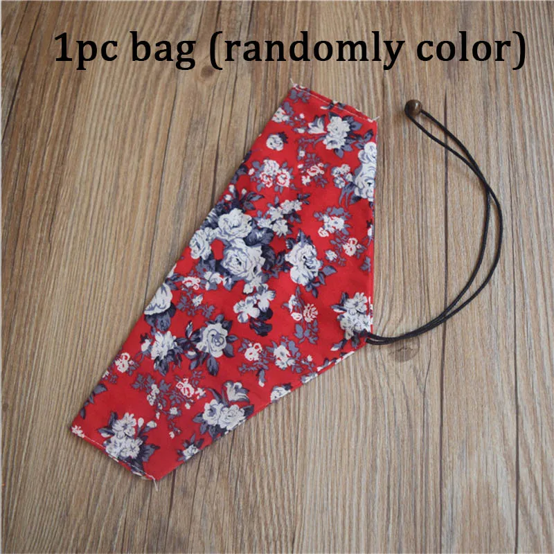 bag 3 шт./компл. деревянный столовый набор еды бамбуковые палочки Ножи суповая ложка Питание набор столовых приборов с тряпичной сумкой в комплекте Кухня Пособия по кулинарии инструменты посуда - Цвет: bag