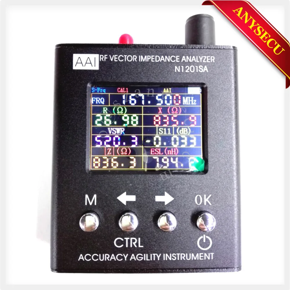 2pcs N1201SA UV RF векторное сопротивление ANT SWR антенна анализатор метр тестер 140 МГц 2 7