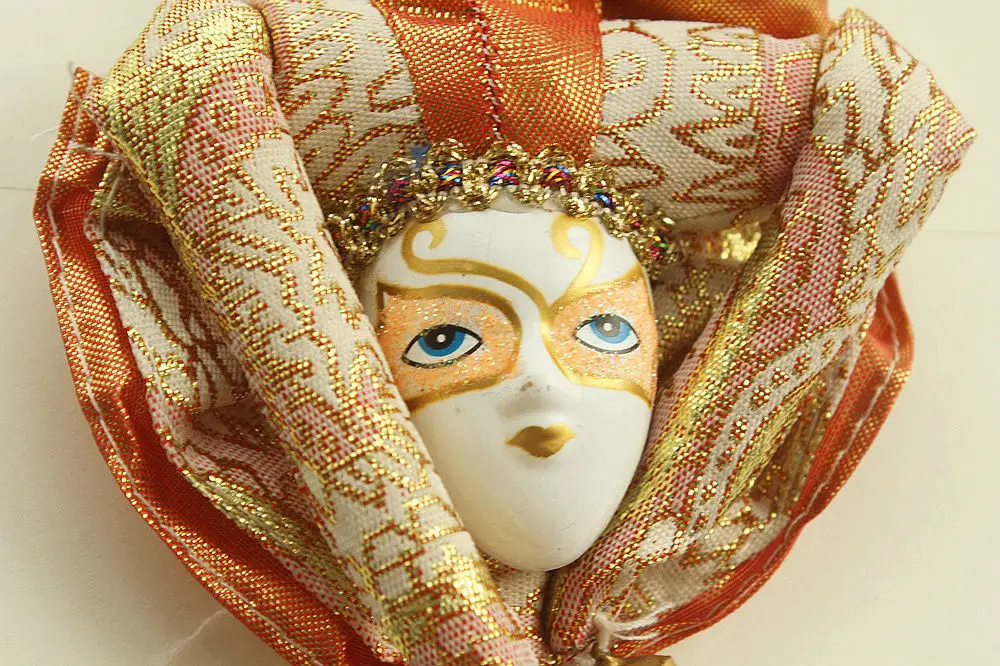 Италия Венецианский карнавал маска Туризм Сувенир 3D магнит на холодильник