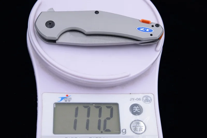JUFULE ZT0220 складной D2 лезвие стальная ручка титановое покрытие Флиппер Открытый лагерь выживания карманный EDC инструмент ужин кухонный нож