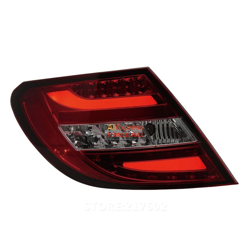 SONAR бренд для Benz c класс задние фонари W204 C180 C200 C230 C260 светодиодные 2007 2010 год красный