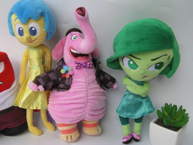 4 шт. Pixar's INSIDE OUT Joy Anger DISGUST BING BONG плюшевые игрушки Новые|toy tinkerbell|new dell laptops salenew female