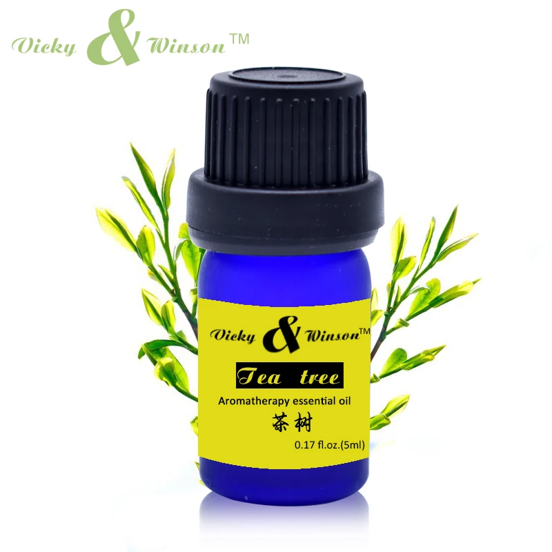 

Vicky&winson Tea tree Essential Oil 5ml Face Care Skin Acne Treatment Oil Blackhead Remover Anti Scar Spots Facial Beauty VWXX52