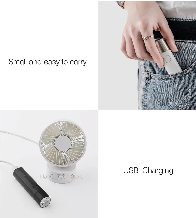Xiaomi Solove X3 USB Перезаряжаемый яркий EDC фонарик 3000 мАч Внешний аккумулятор портативный мини светодиодный фонарь для велосипеда