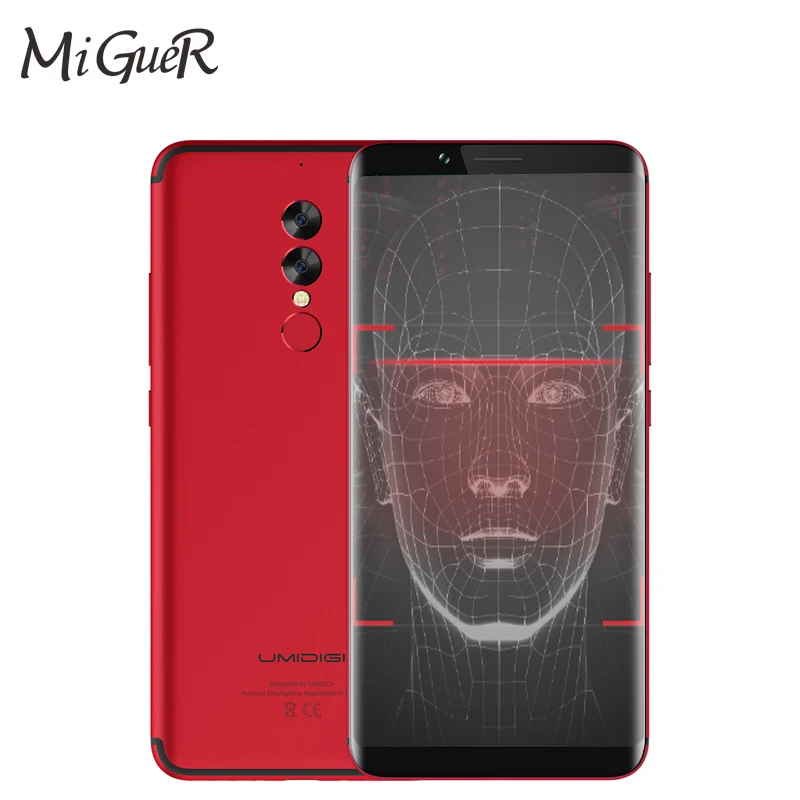 Umidigi S2 LITE Мобильный телефон 6 0 ''HD 4 ГБ + 32 5100 мАч Android 7 mtk6750t восемь ядер 16.0MP две