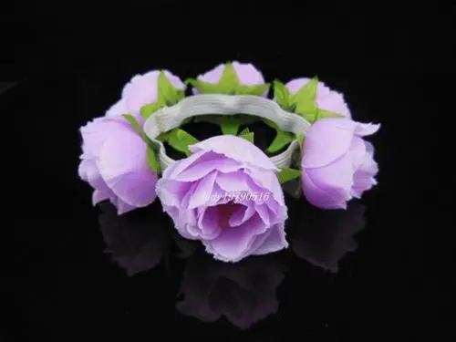 10 шт./лот Новые цветочные аксессуары для волос и красивая головная повязка