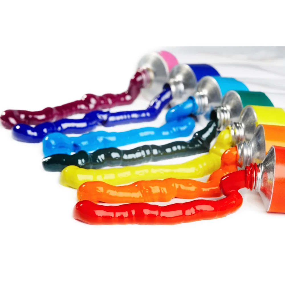 Набор профессиональных акриловых красок для самостоятельной пайки 6 мл 12 цветов